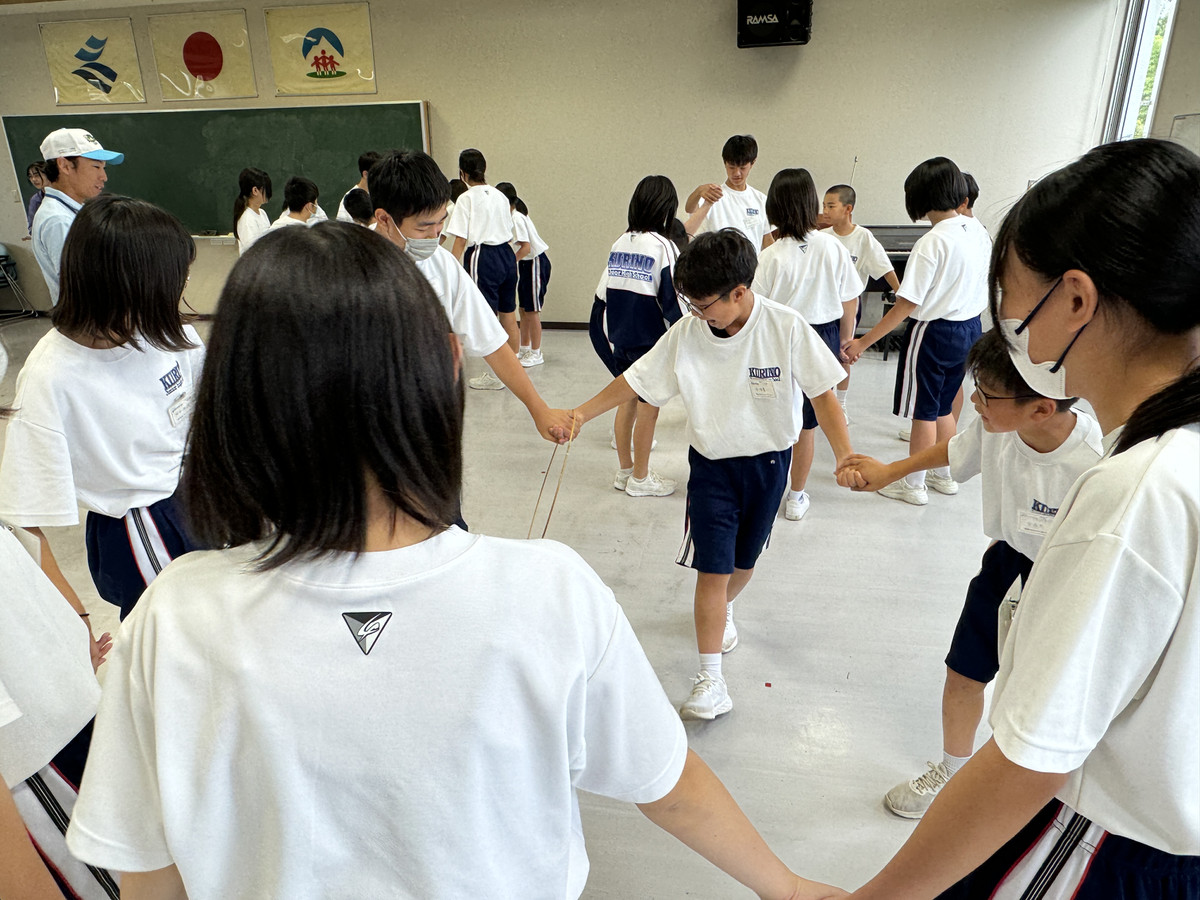 栗野中学校ブログ 宿泊学習1日目 午前